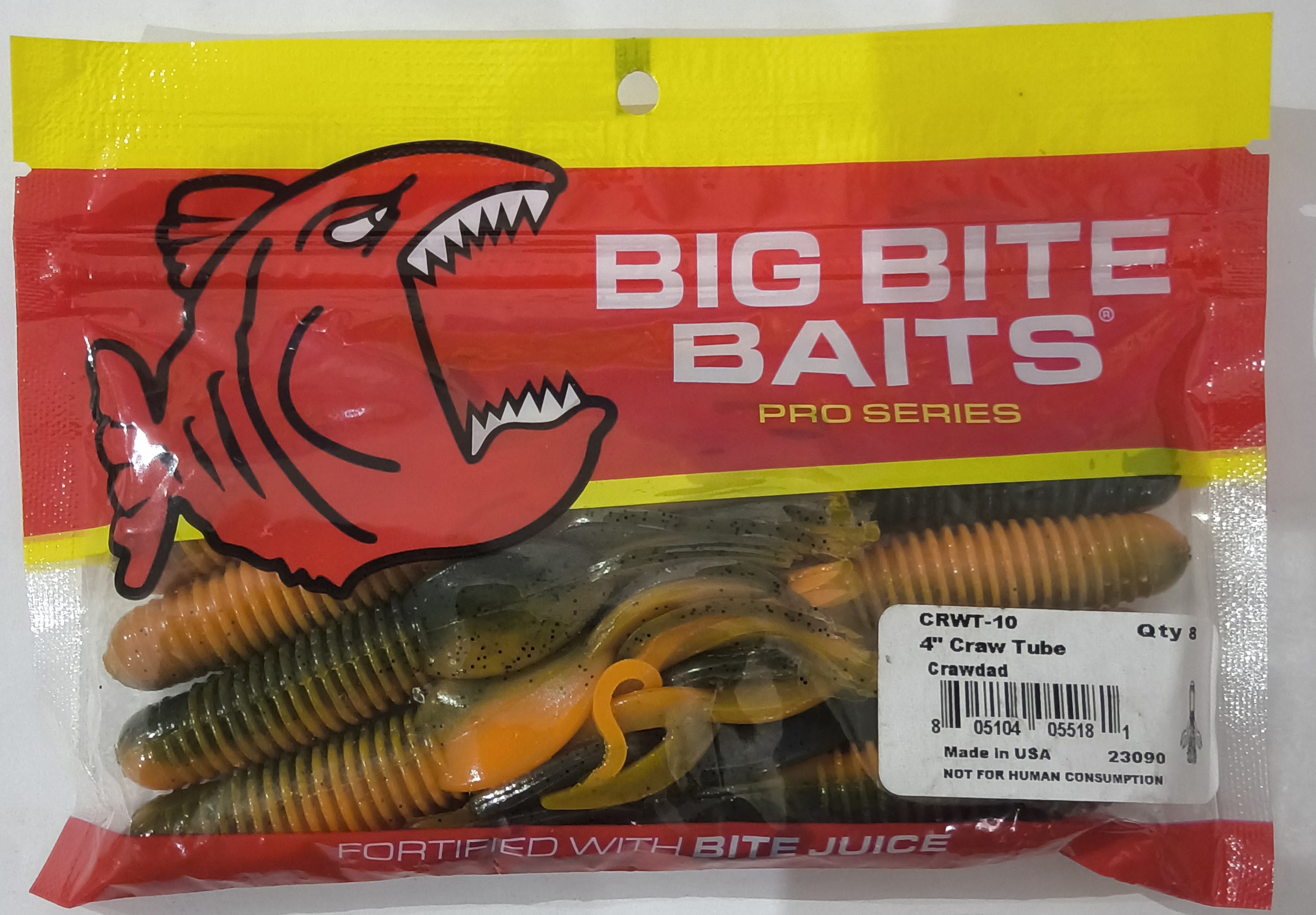 Isca Big BIte Baits Craw Tube 4''